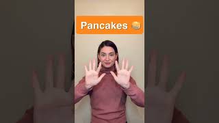 Breakfast Signs in American Sign Language - Part 2 #shorts