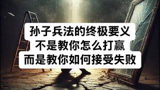 孙子兵法的终极要义不是教你怎么打赢，而是教你如何接受失败