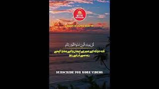 surah al-zumar 10 | القرآن | tilawat | Mys official
