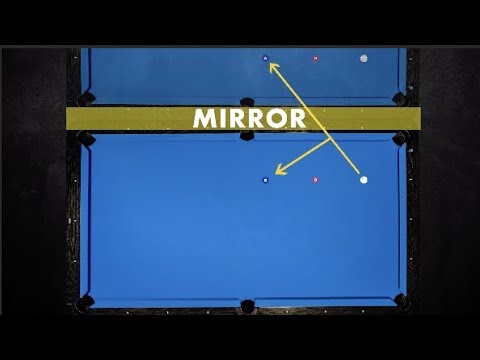 How To Utilize A Kick Shot In Billiards Mirror System & Double The ...