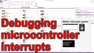 Debugging microcontroller interrupts