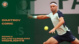 Grigor Dimitrov vs Borna Coric (R64) Roland Garros 2022 Highlights AO Tennis 2 PS4 Gameplay