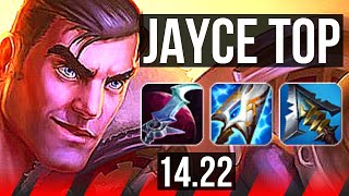 JAYCE vs SETT (TOP) | 65% winrate | NA Grandmaster | 14.22