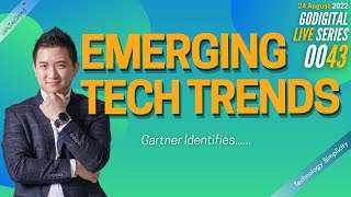 Emerging Tech Trends 2022 | 0043 #TechnologySimplicity #GoDigital Live Series