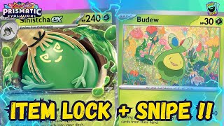 Sinistcha EX Has Been Upgraded With Budew Lets See How It Does on Ranked! Pokemon TCG Live