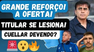 🚨GRANDE REFORÇO: OFERTA! | TITULAR SE LESIONA! E AGORA? | CUELLAR ESTÁ DEVENDO? | GRÊMIO ATENTO