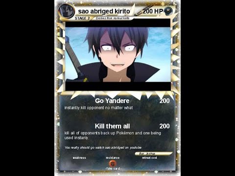 SAO Abridged Most Quotable Lines!! - YouTube