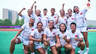 杭州第19屆亞運會女子七人欖球銅牌得主莊嘉欣訪問