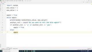 Random Dice Number Generator (EASY TUTORIAL IN PYTHON)
