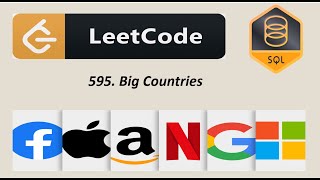 595. Big Countries | LeetCode | SQL | Solution | Interview Problem