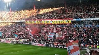 PSV Support: PSV - SC Heerenveen : Sfeeractie Opkomst : 18/4/2015