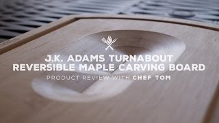 J.K. Adams Turnabout Reversible Maple Carving Board | Product Roundup by All Things Barbecue