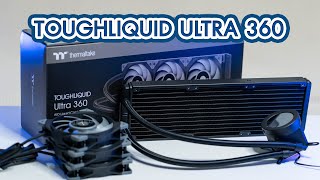 รีวิวชุดน้ำตัวเทพ Thermaltake TOUGHLIQUID Ultra 360 มีจอ LCD ปรับแสงสีได้ ทดสอบกับ Intel i7-11700K