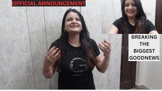 3 MONTH CHUPA NHI PAYI||*ANNOUNCEMENT* SABKI PERMISSION KE SATH/SHARING THE GOODNEWS 🧿