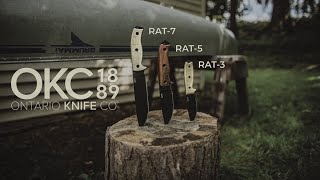 Unboxing the Rat 3, Rat 5, and Rat 7 from @ontarioknifeco1889