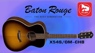 [Eng Sub] BATON ROUGE X54S/OM acoustic guitar