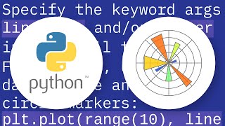 Set markers for individual points on a line in Matplotlib