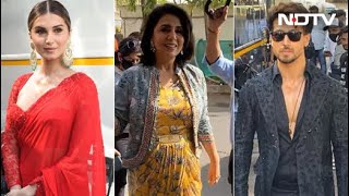 Neetu Kapoor, Tiger Shroff And Others Spotted In The City