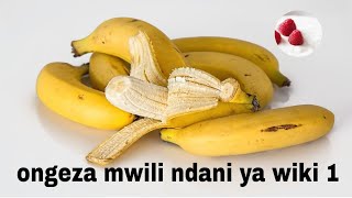 Tumia ndizi ukitaka kunenepa kwa haraka /wiki moja /Haraka/Gharama ndogo