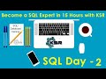 SQL Basics for Beginners - Part - 2 | Learn SQL | SQL Tutorial for Beginners