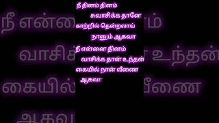 நீ தினம் தினம் / நெஞ்சினிலே / movie / black screen lyrics ❤️