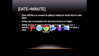 Lasso Programming: [date→minute]
