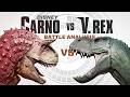 Disney Carno vs V. rex | Battle Faceoff In-Depth Analysis