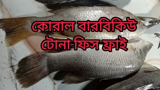 কুয়াকাটার জনপ্রিয় কোরাল বারবিকিউ ও টোনা ফিস ফ্রাই। MAHIPUR FISHING BD 🐠