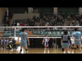 volleyball 東海大 vs 順天堂 3set 関東大学バレーボール 2013.4.13