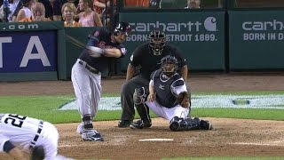 CLE@DET: Chisenhall drives a pinch-hit two-run double