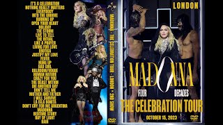 MADONNA - THE CELEBRATION TOUR - LONDON - THE O2 ARENA *OCTOBER 15, 2023