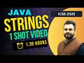 String Questions for Java 10 ICSE🔥| Master String Operations | Java for Beginners
