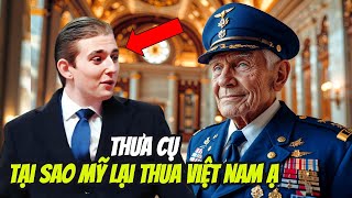 Barron Trump hỏi cựu chiến binh về việc tại sao Mỹ lại thua Việt Nam, câu trả lời của Ông gây SỐC