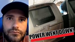 POWER WENT OFF ON MY PLANE!