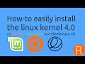 How-to easily install  the linux kernel 4.0 on Ubuntu , Linux Mint and Elementary OS