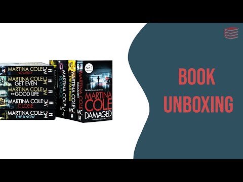 Martina Cole 9 Book Collector's Set – Unboxing the Book