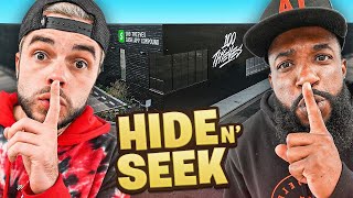 2HYPE Hide And Seek In 100 Thieves Cash App Compound!