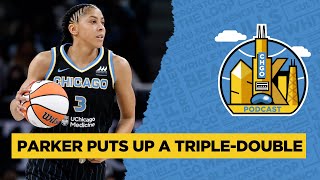 Candace Parker messed around and got a triple-double in Chicago Sky win | CHGO Sky Podcast