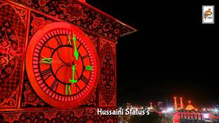 Karbala flag changing labbaik ya hussain whatsapp status | imam Hussain roza flag changing ceremony