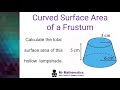 Curved Surface Area of a Frustum Curved Surface Area of a Frustum