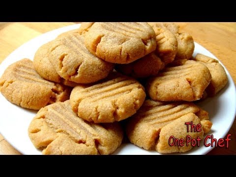 3 Ingredient Peanut Butter Cookies | One Pot Chef 3 Ingredient Peanut Butter Cookies | One Pot Chef