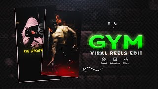 How I Edit Gym Reels (Tutorial) The Coolest Gym Transition Tutorial Ever