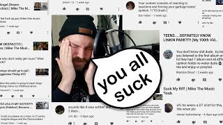 Your Awful YouTube Comments |  Mike The Music Snob Reacts