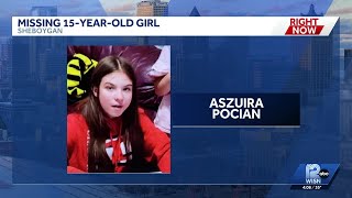 Sheboygan County Sheriff's Office looking for 15-year-old girl