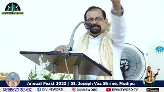 Annual  Feast 2023 | 01-12-2023 | St. Joseph Vaz Shrine, Mudipu