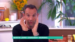 Martin Lewis' Overdraft Warning | This Morning