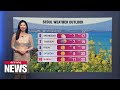 [Weather] Spring weather in full swing under bright skies