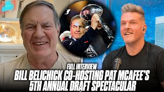 Bill Belichick Will Be Co-Hosting Pat McAfee's 5th Annual Draft Spectacular?! |