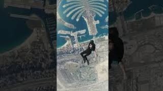 Sky diving Dubai - dream jump |  #shorts #tiktok #reels #respect #memes