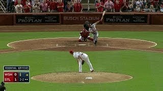 WSH@STL: Rosenthal fans Rendon to complete the save